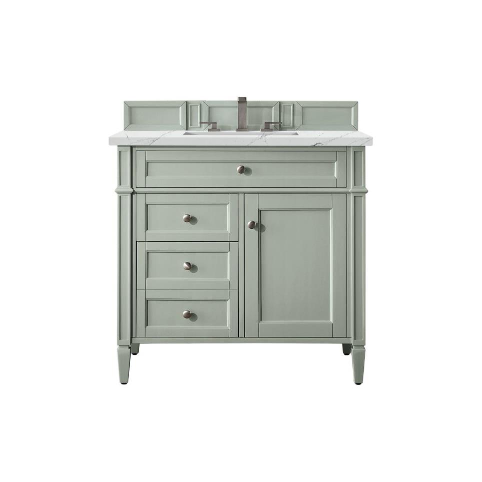 Base with Sink Top Sage Green Green Vanities
