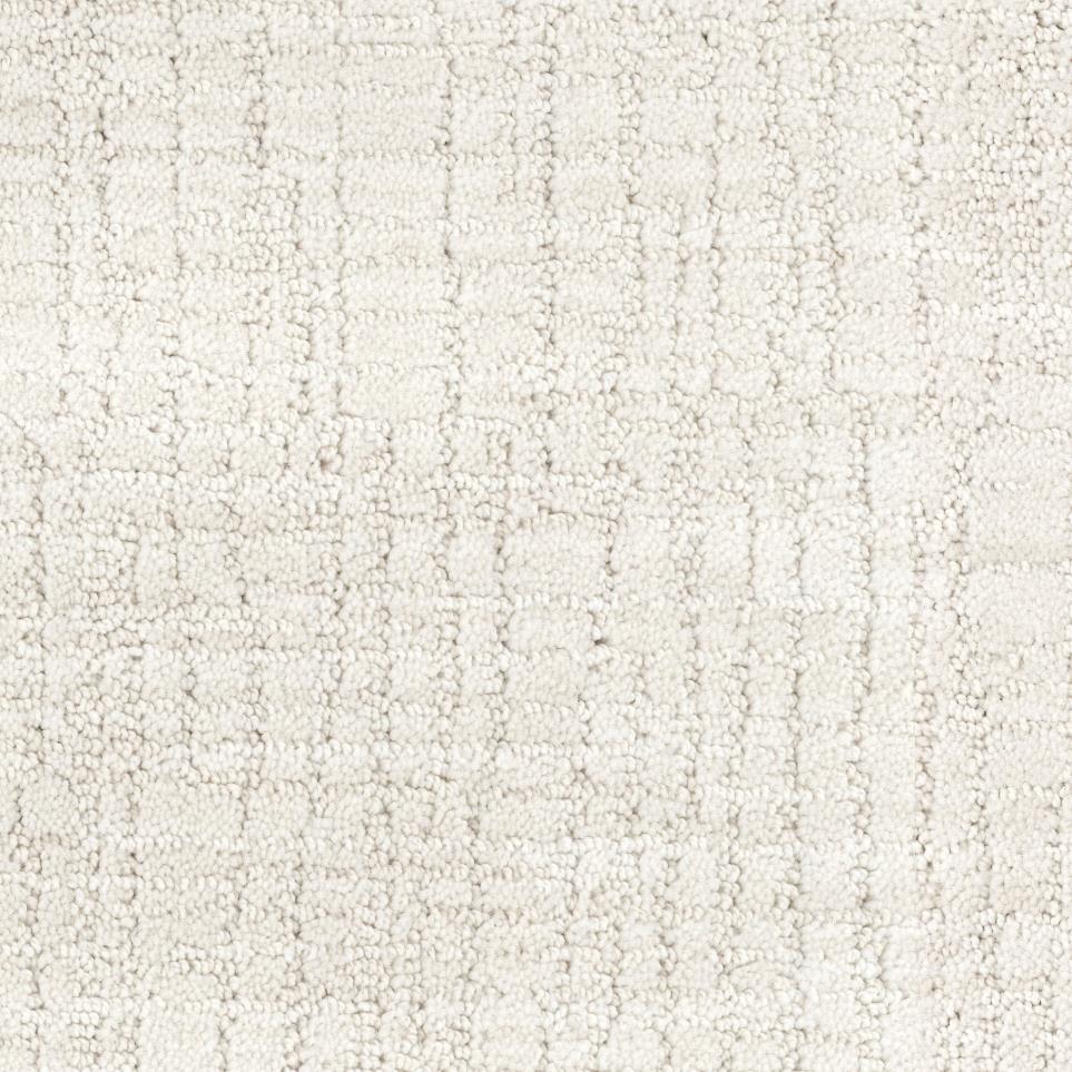 Pattern Linen Tint White Carpet