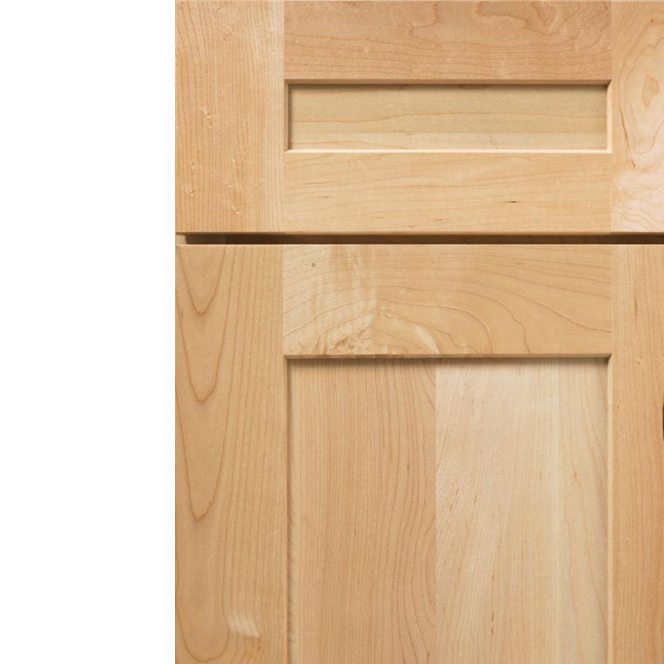 5 Piece Natural Light Finish 5 Piece Cabinets