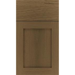 Square Frappe Medium Finish Square Cabinets