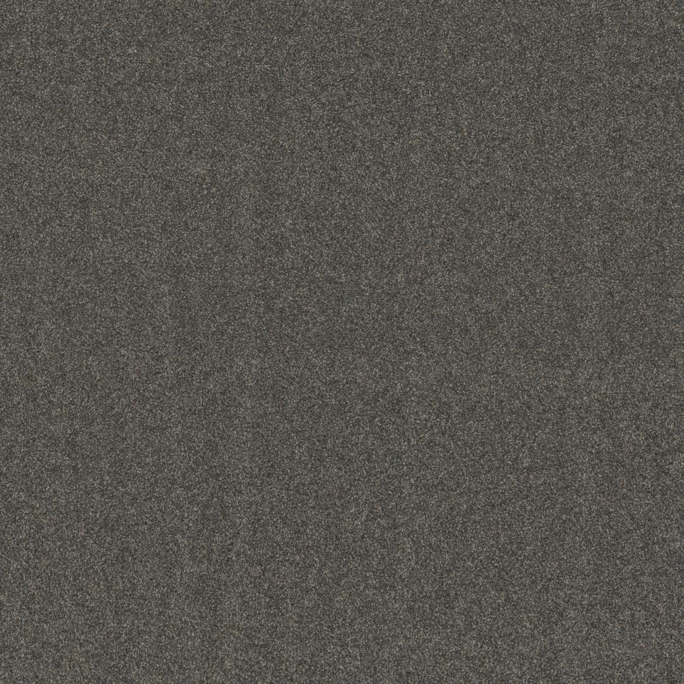 Textured Saxony Boulder Brown Carpet