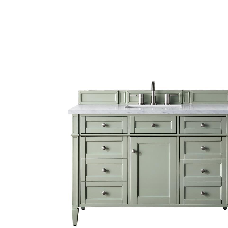 Base with Sink Top Sage Green Green Vanities