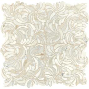 Mosaic Calacatta Gold Honed White Tile