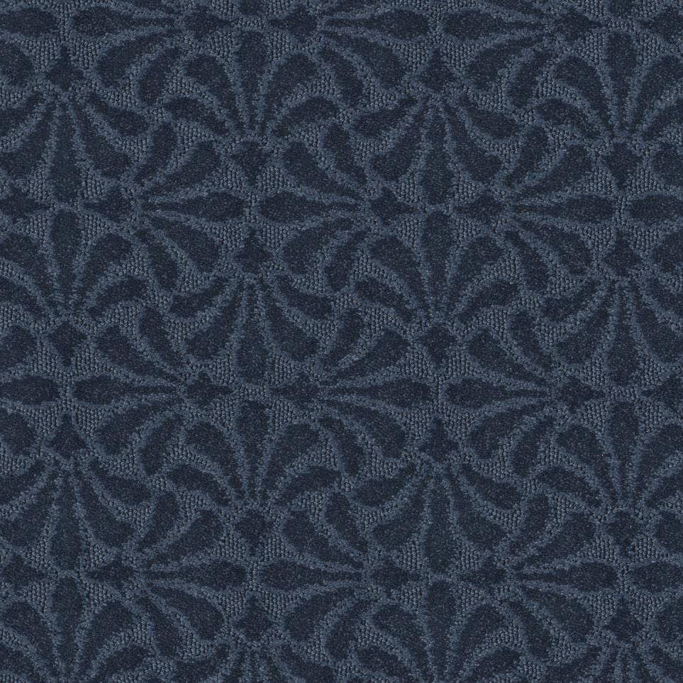 Pattern Coastal View Blue Carpet