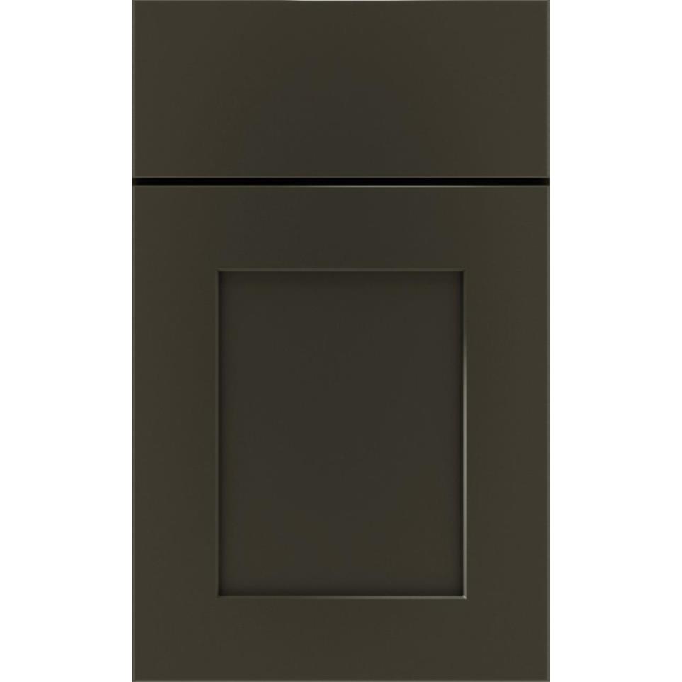 Square Forest Floor Dark Finish Square Cabinets