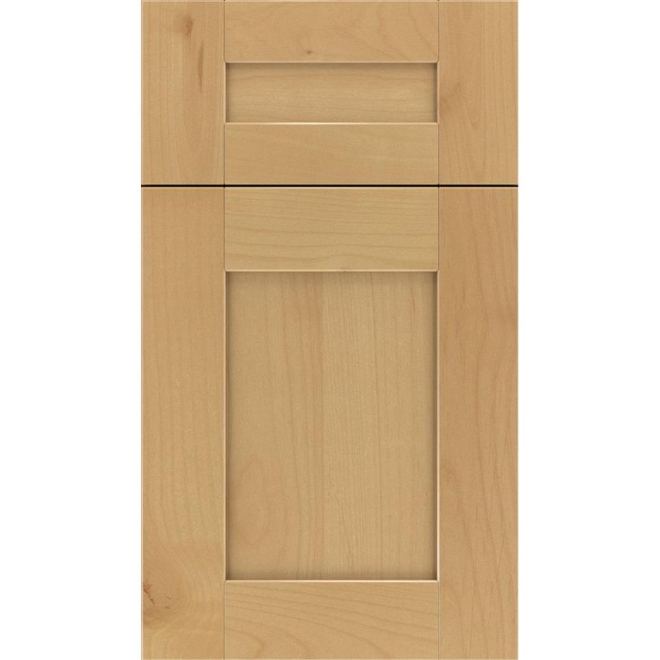 Square Natural Light Finish Square Cabinets