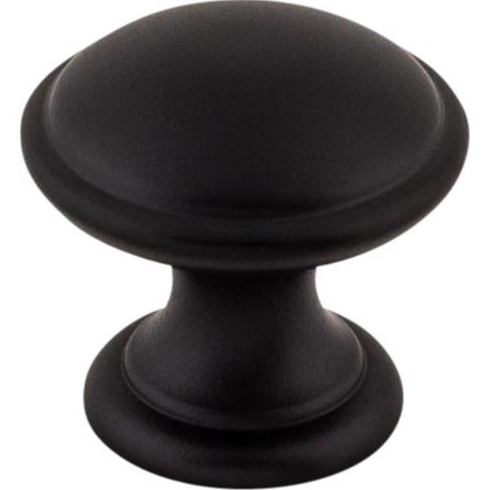 Knob Flat Black Black Knobs