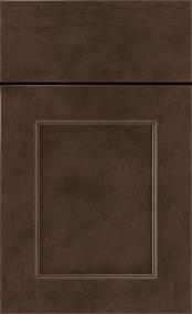 Square Buckboard Medium Finish Square Cabinets