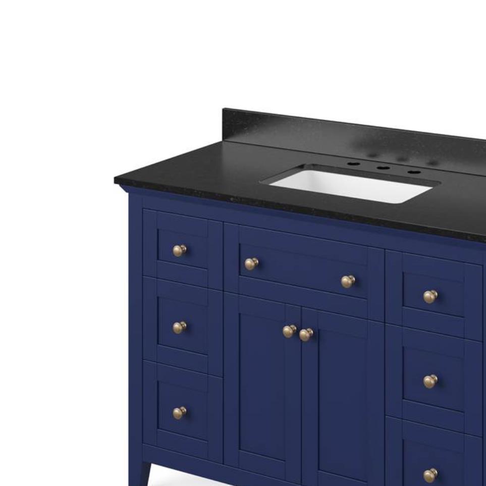 Base with Sink Top Hale Blue Blue / Purple Vanities