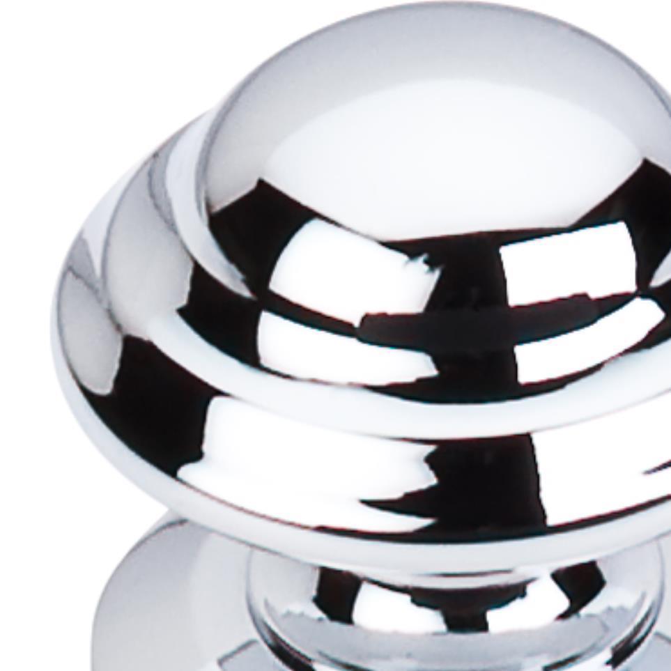 Knob Polished Chrome Chrome Knobs