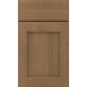 Square Buckskin Medium Finish Square Cabinets