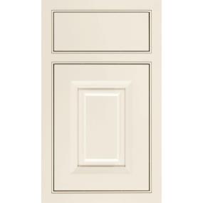 Square Beaded Chantille Paint - White Square Cabinets