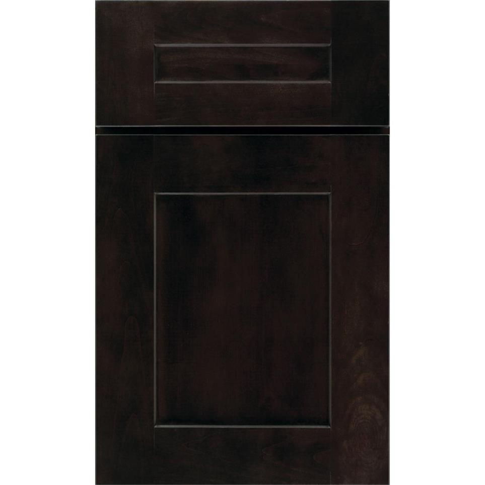 5 Piece Chocolate Dark Finish 5 Piece Cabinets