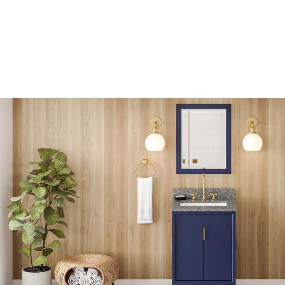 Base with Sink Top Hale Blue Blue / Purple Vanities