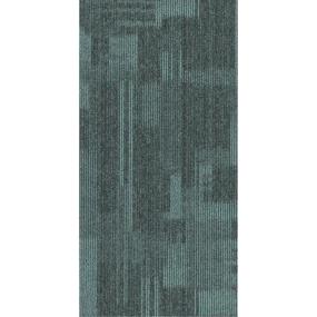 Loop Bubbly Blue Carpet Tile
