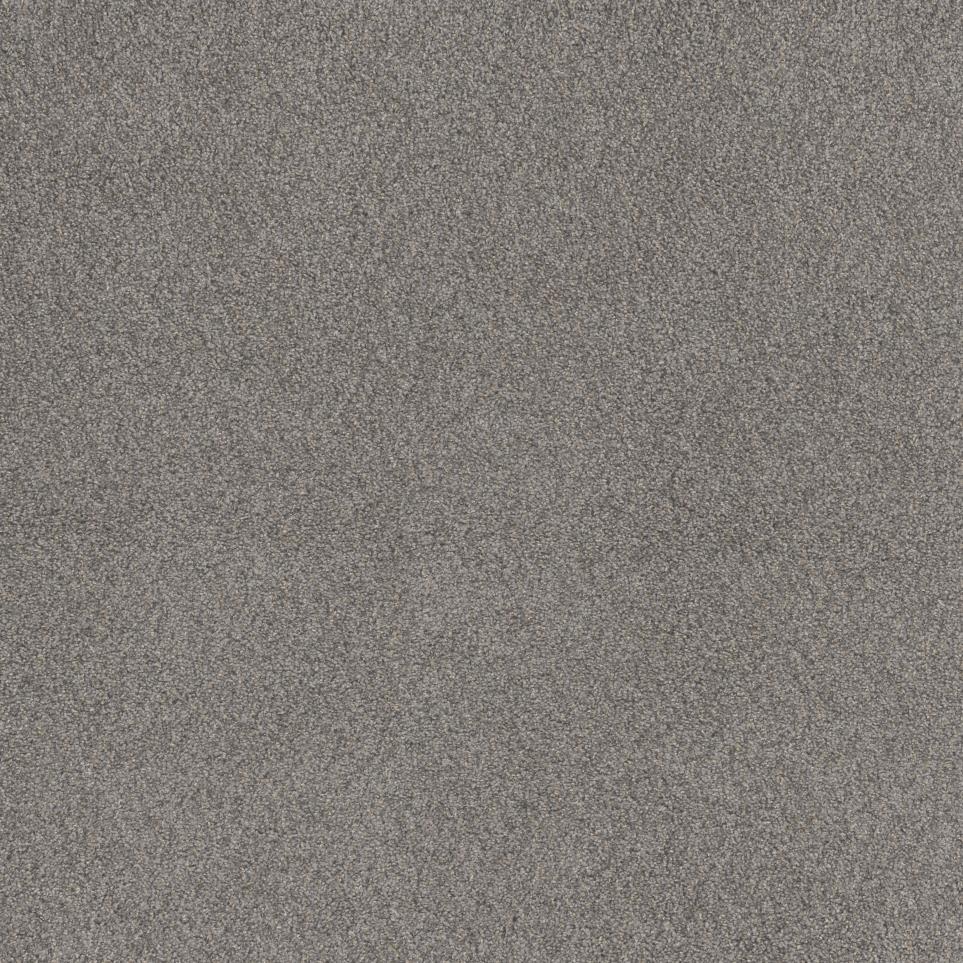 Textured Saxony Falling Water Gray Carpet