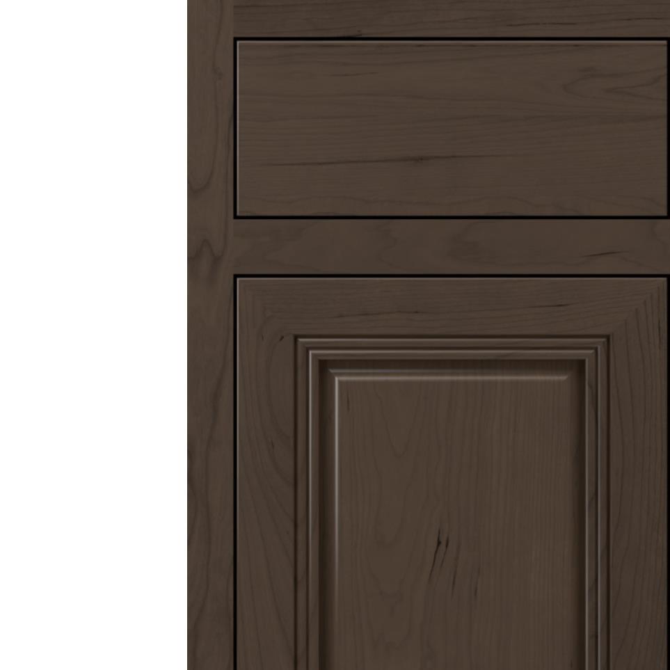 Inset Boulder Dark Finish Inset Cabinets