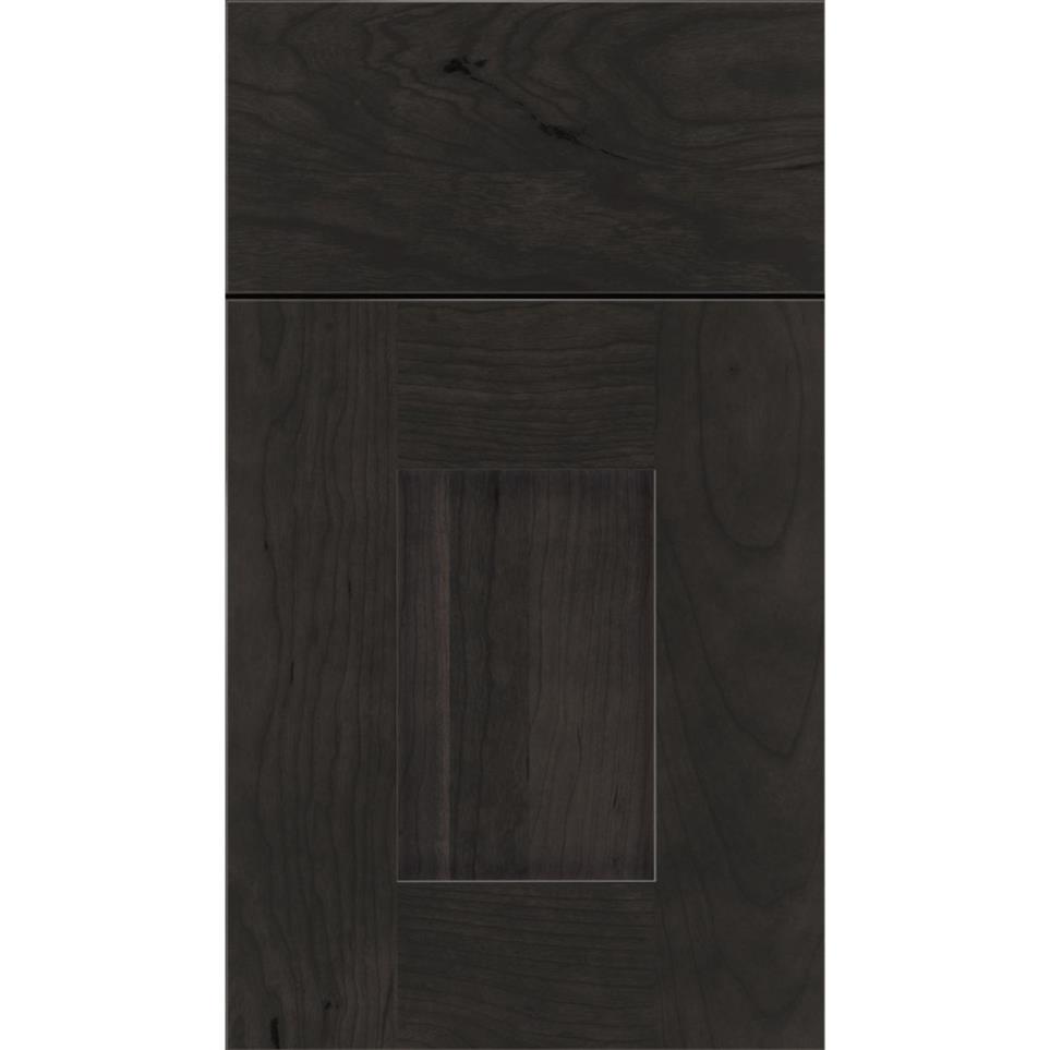 Square Charcoal Dark Finish Square Cabinets