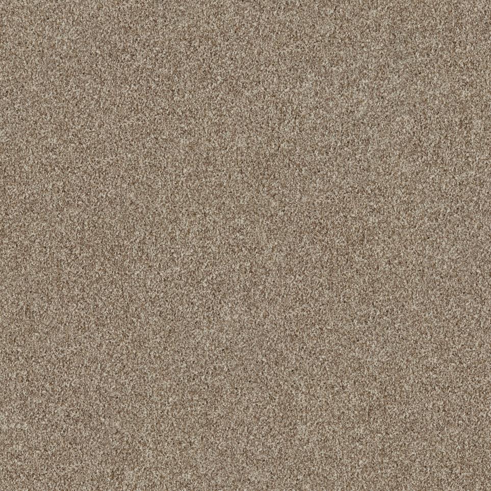 Textured Saxony Pearly Gate Brown Carpet