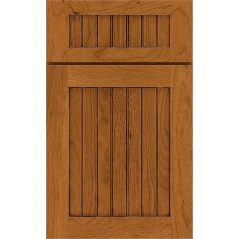 Square Palomino Medium Finish Square Cabinets