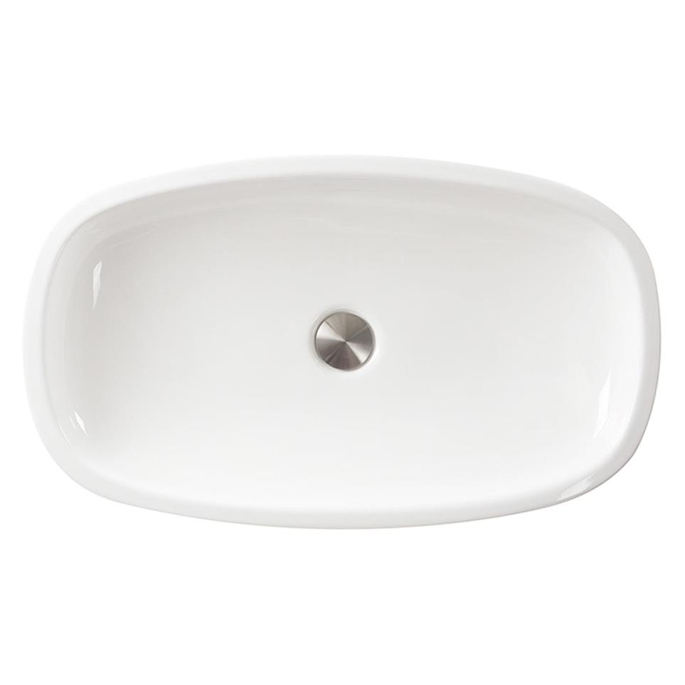 Bath White  Bathroom Sinks