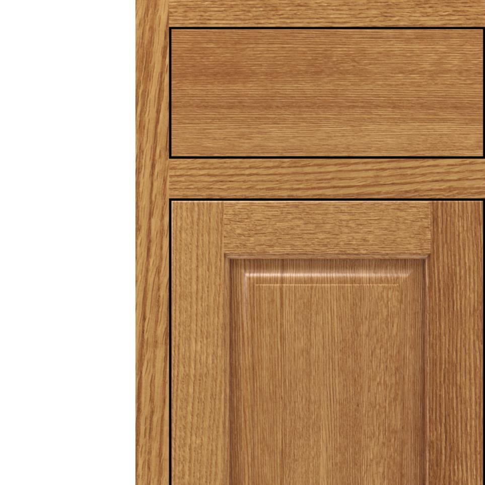 Inset Sandpiper Light Finish Inset Cabinets