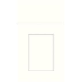 Square Alabaster Paint - White Square Cabinets