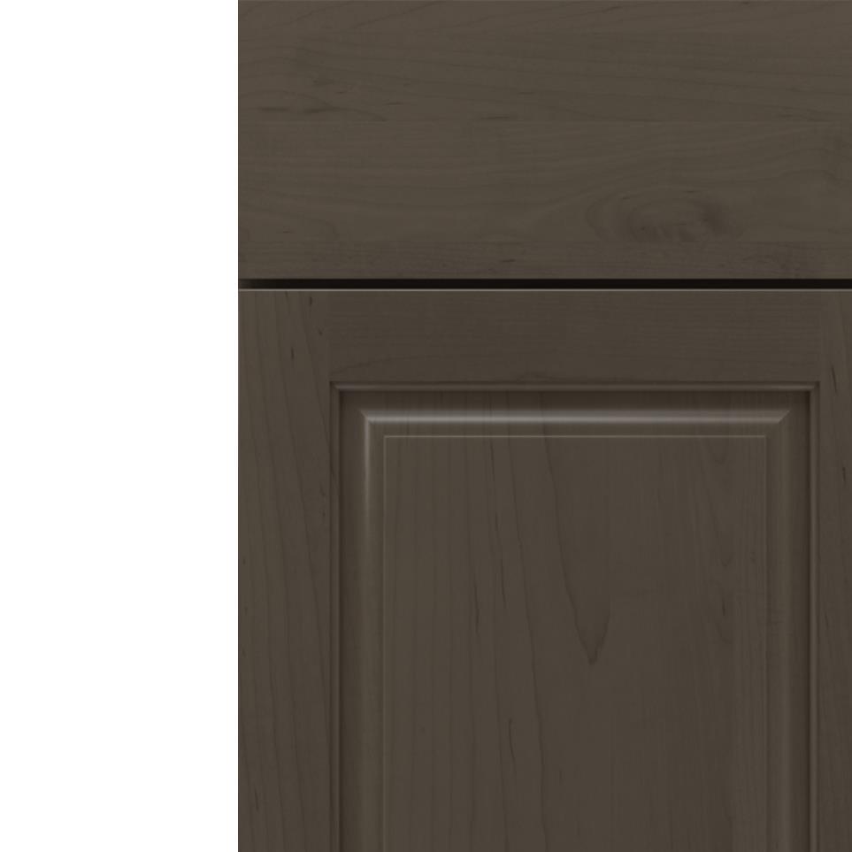 Square Boulder Dark Finish Square Cabinets