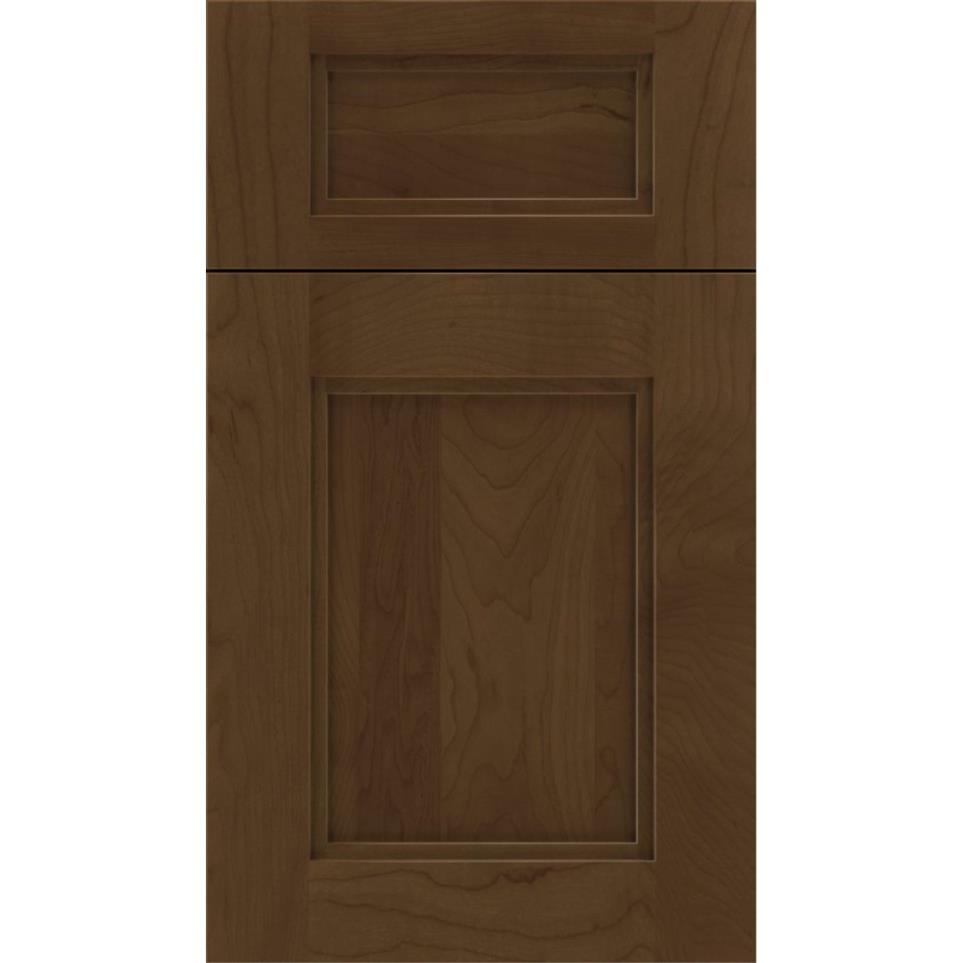 5 Piece Sienna Medium Finish 5 Piece Cabinets