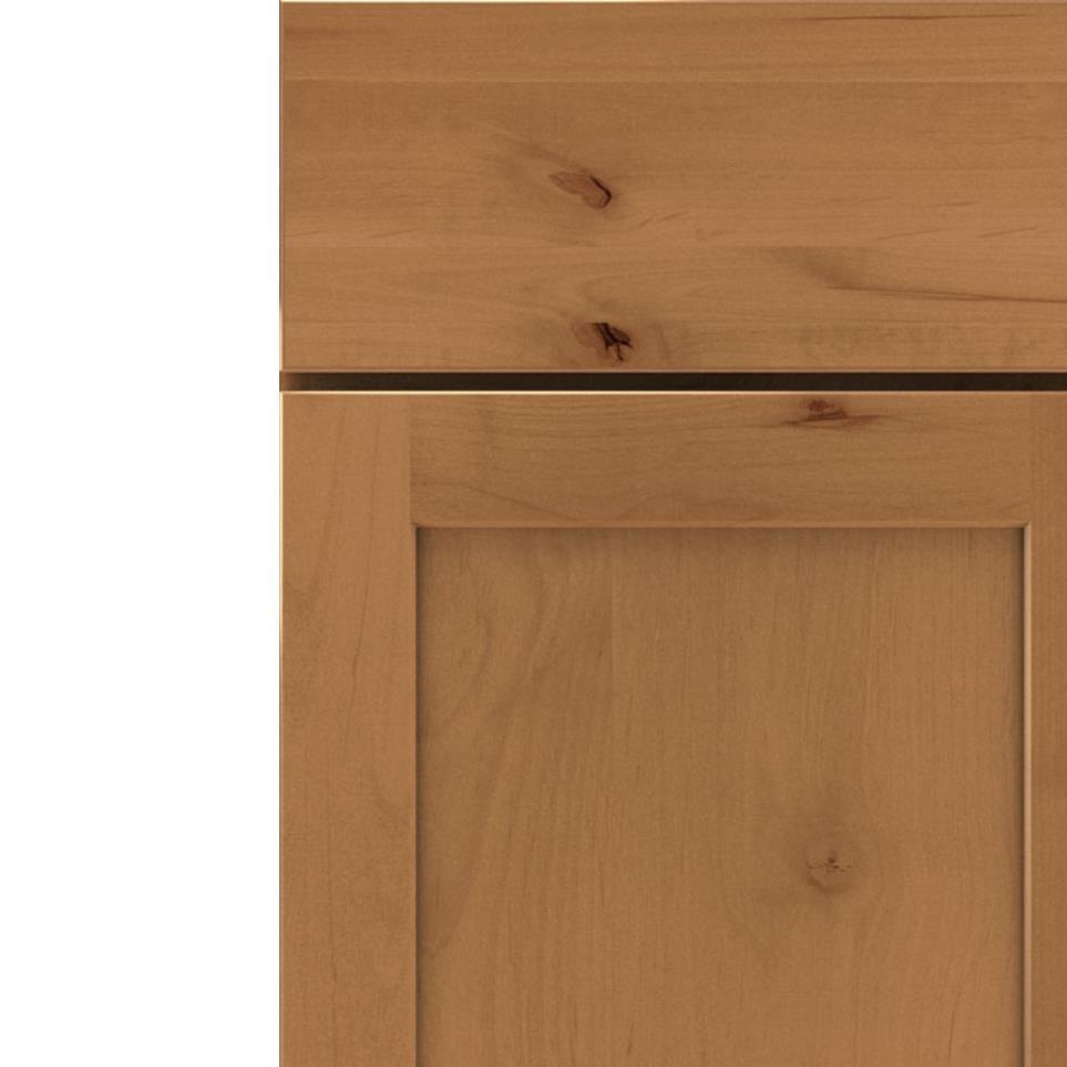 Square Sahara Light Finish Square Cabinets