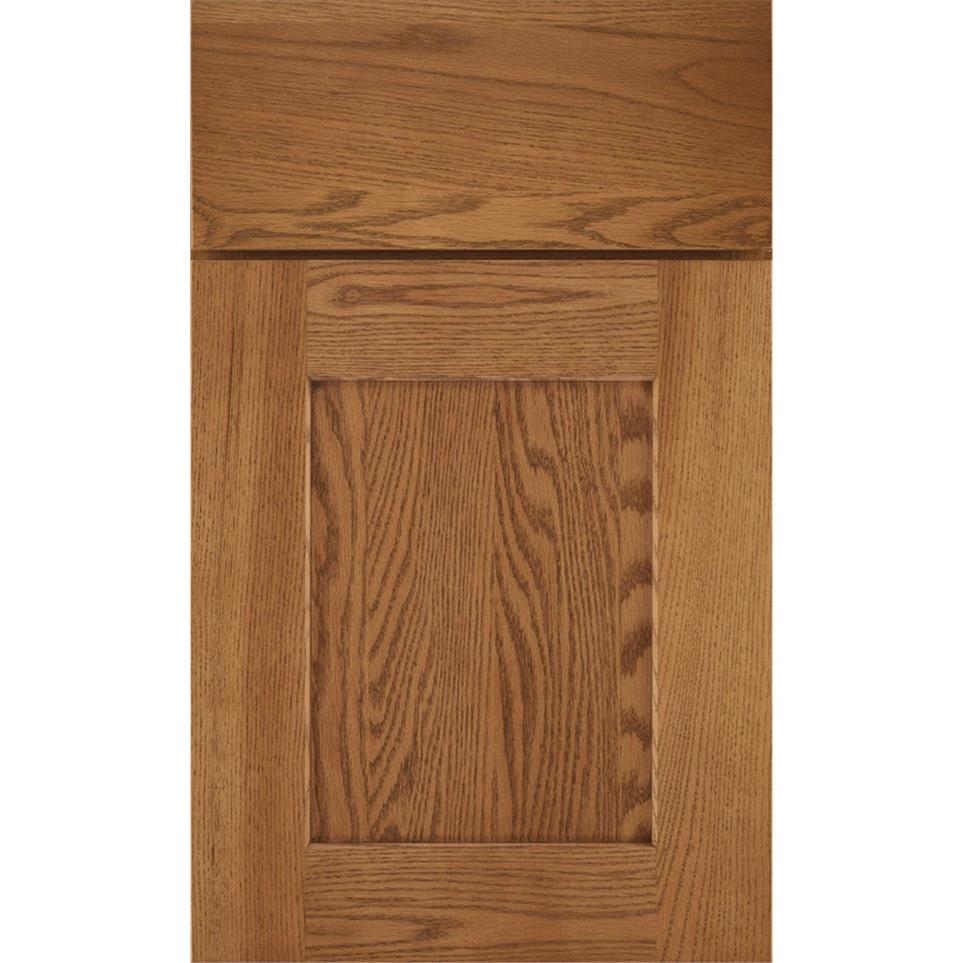 Square Palomino Medium Finish Square Cabinets