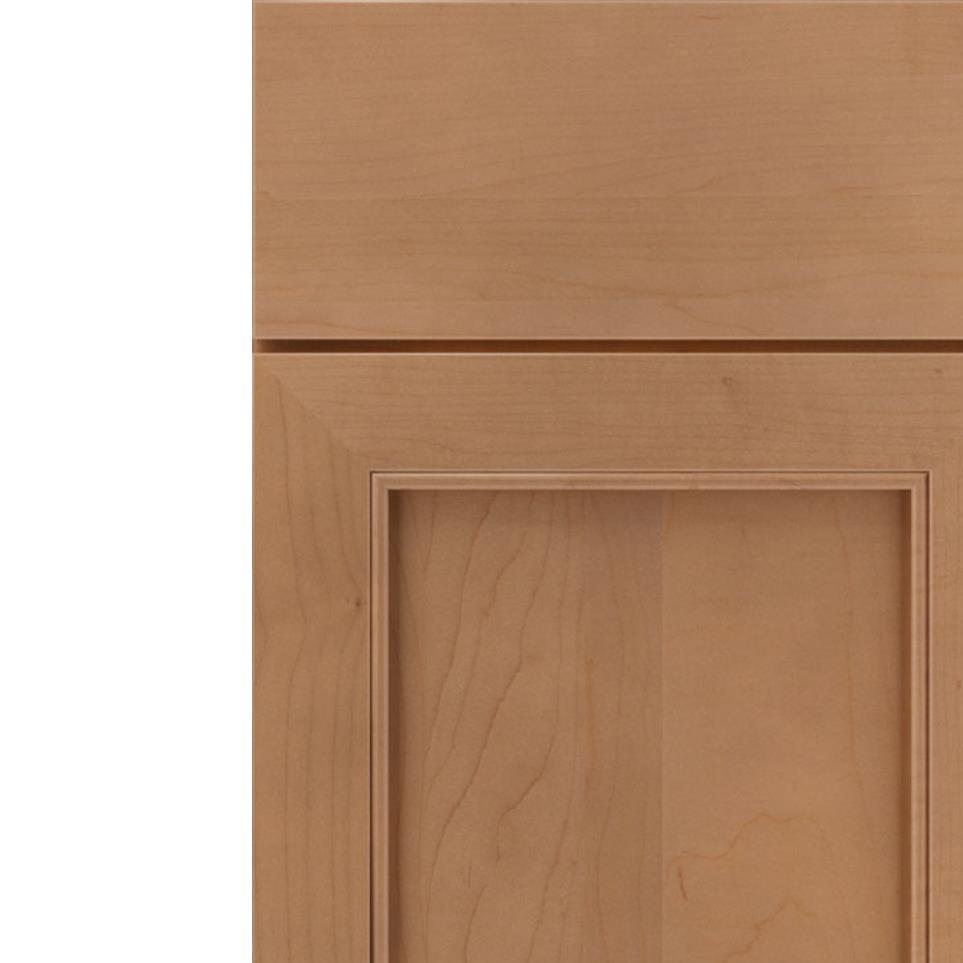 Square Sahara Light Finish Square Cabinets