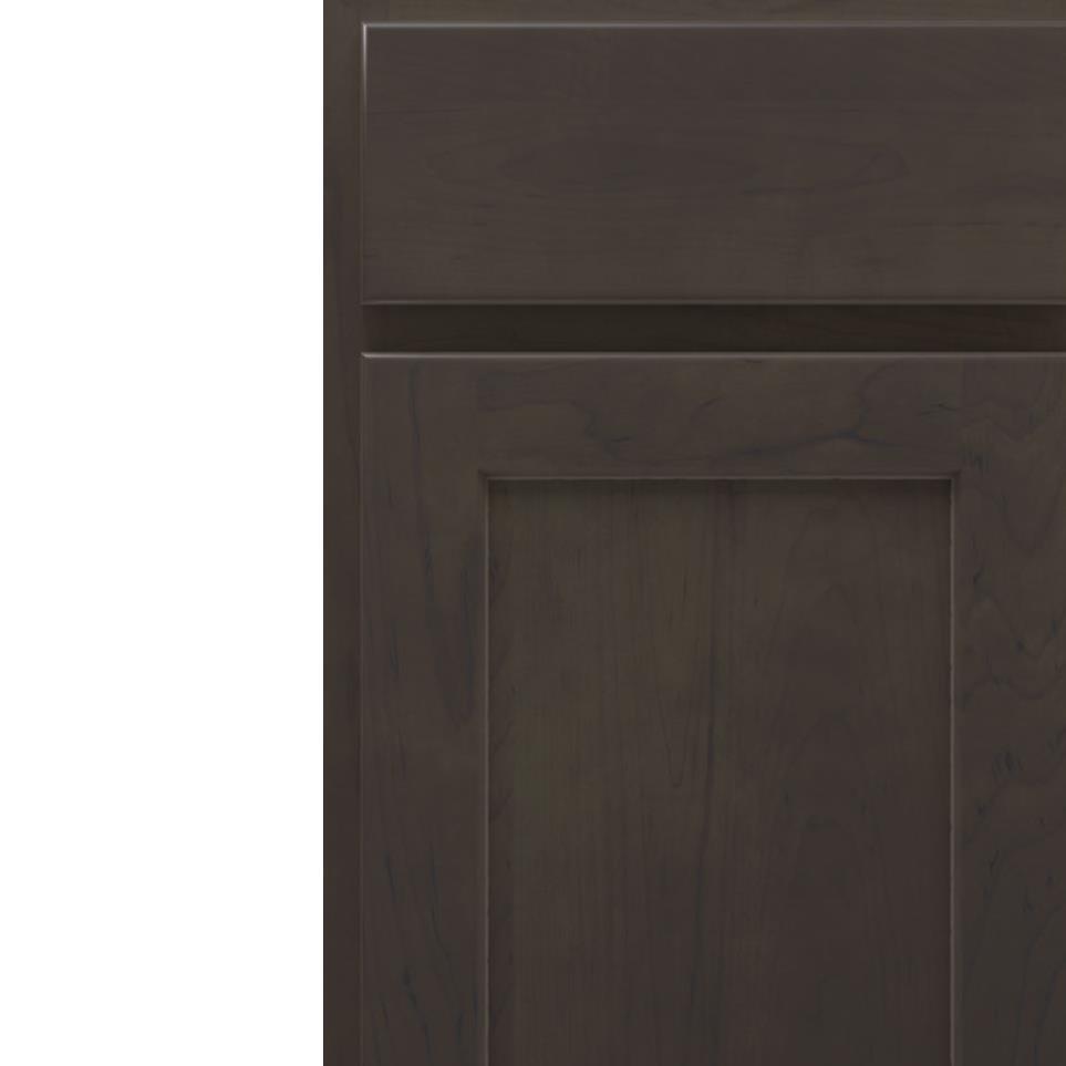 Square Derby Brownstone Dark Finish Square Cabinets