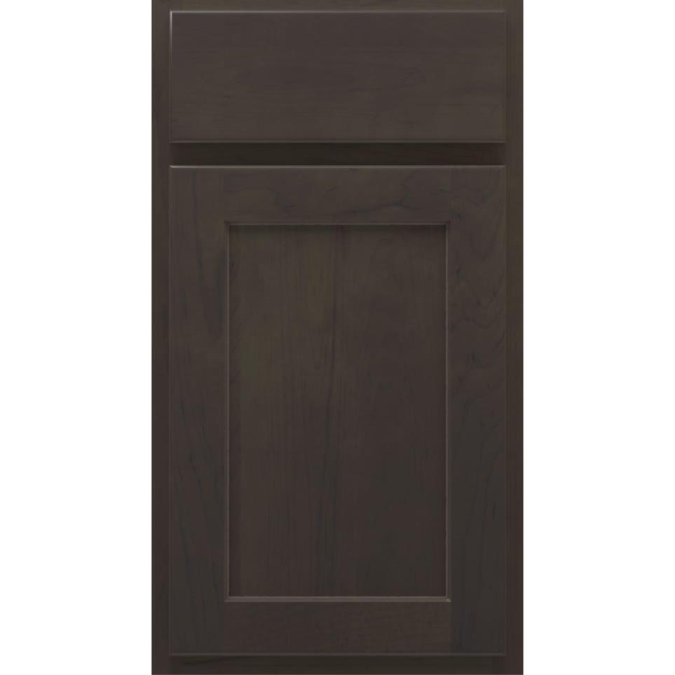 Square Derby Brownstone Dark Finish Square Cabinets