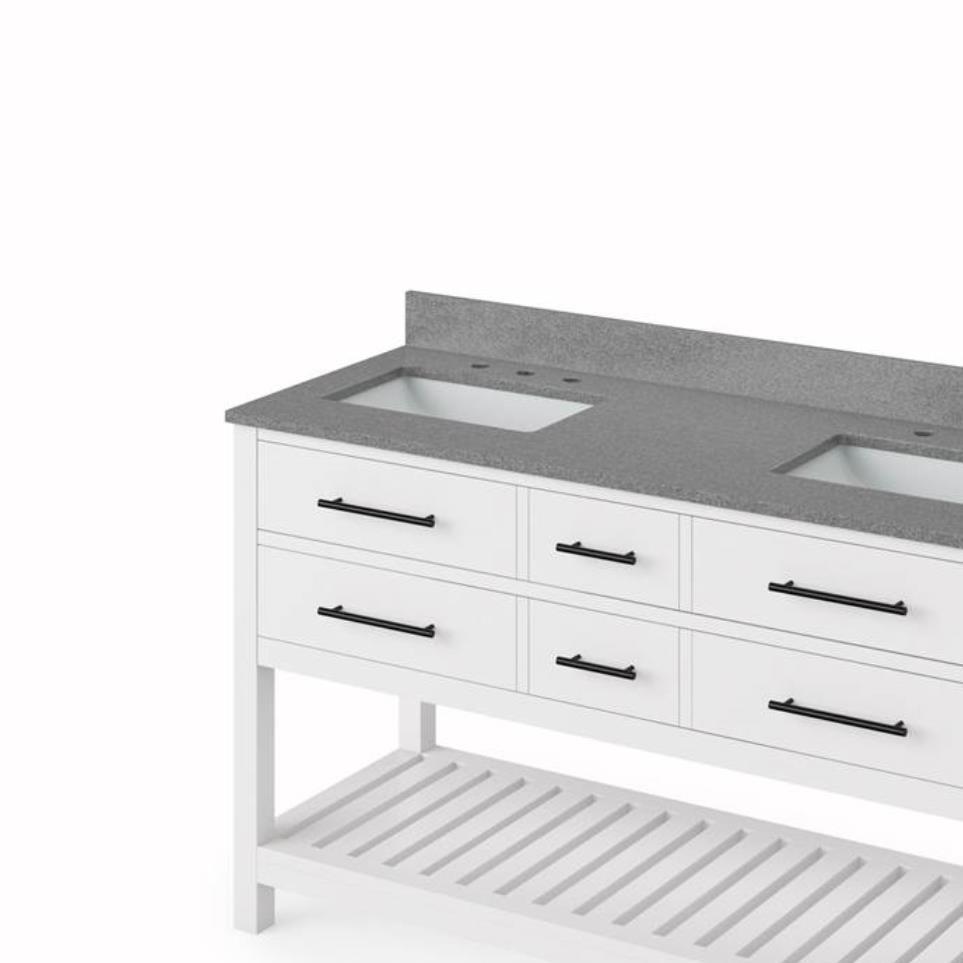 Base with Sink Top White White Vanities