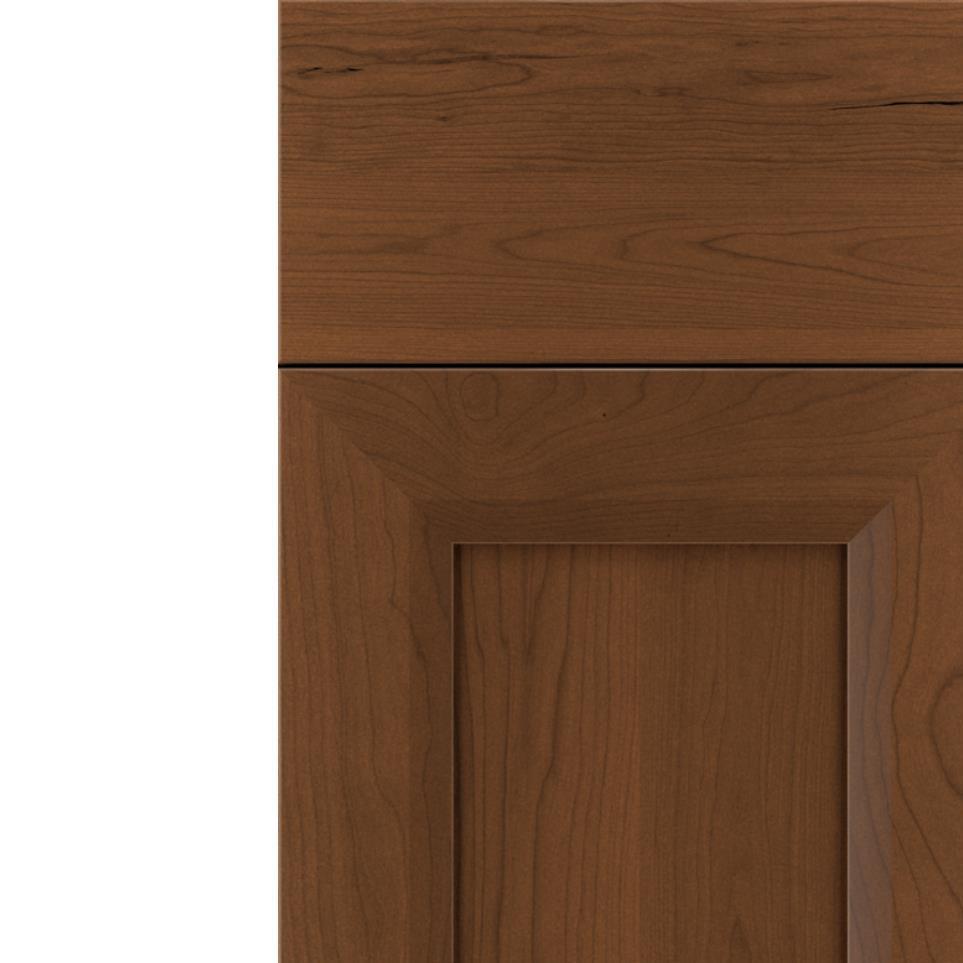 Square Sienna Medium Finish Square Cabinets