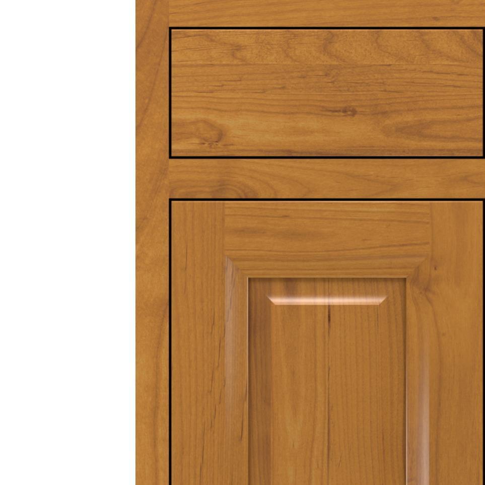 Square Pheasant Light Finish Square Cabinets