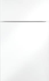 Slab High Gloss White Paint - White Slab Cabinets