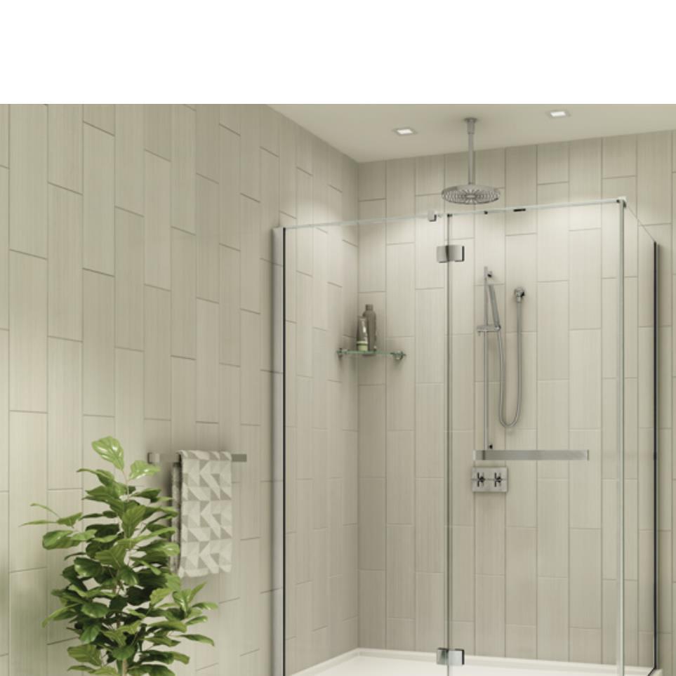 Door Brushed Nickel Nickel Showers