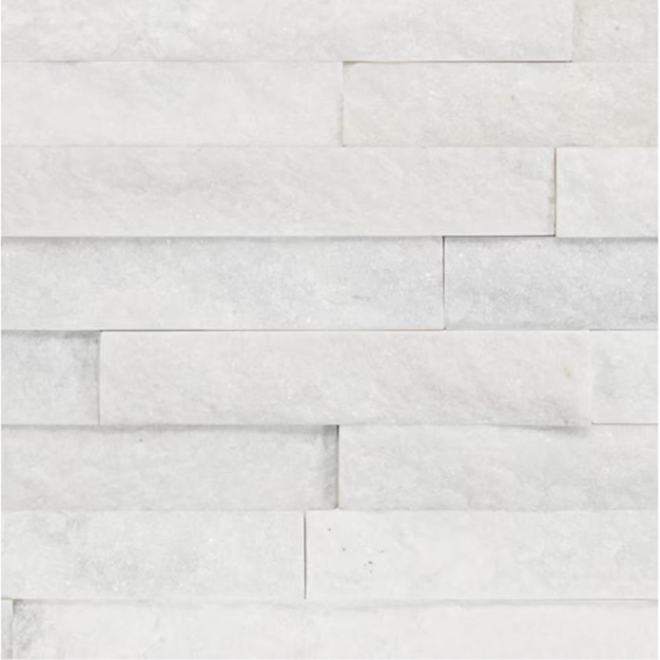 Tile Sanya White Natural Cleft White Tile