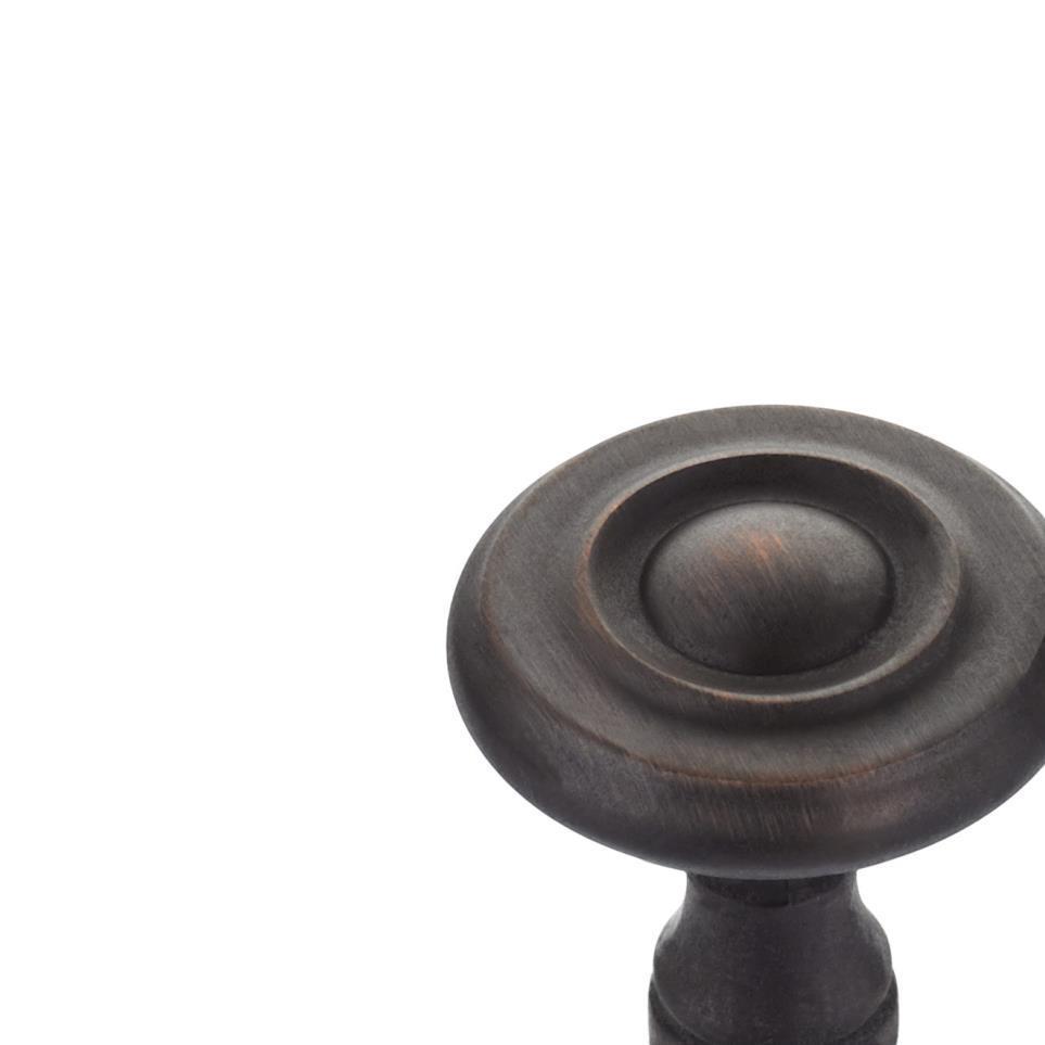 Knob Brushed Oil-Rubbed Bronze Bronze Knobs