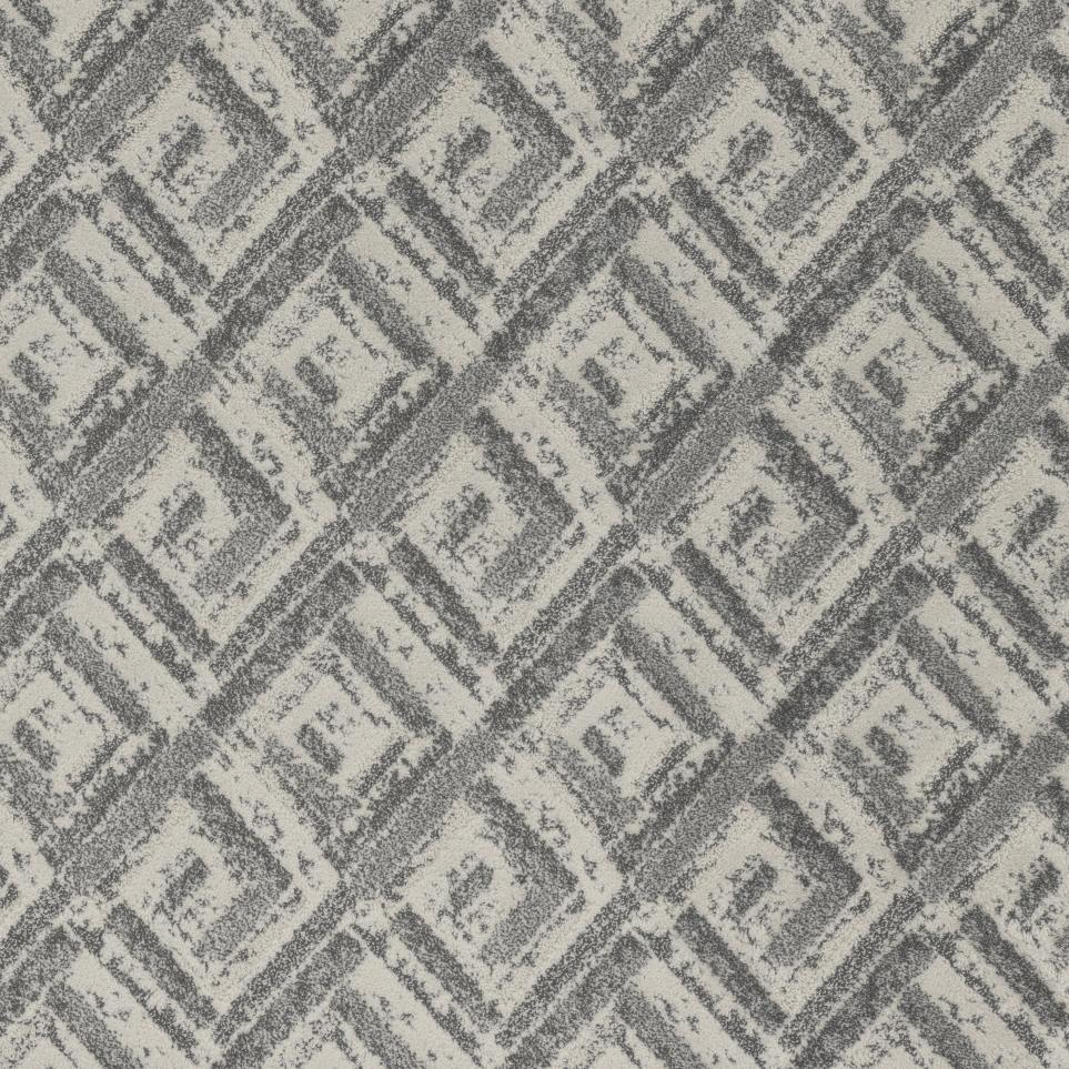 Pattern Campsite Gray Carpet