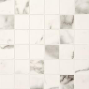 Mosaic Calacatta Matte White Tile