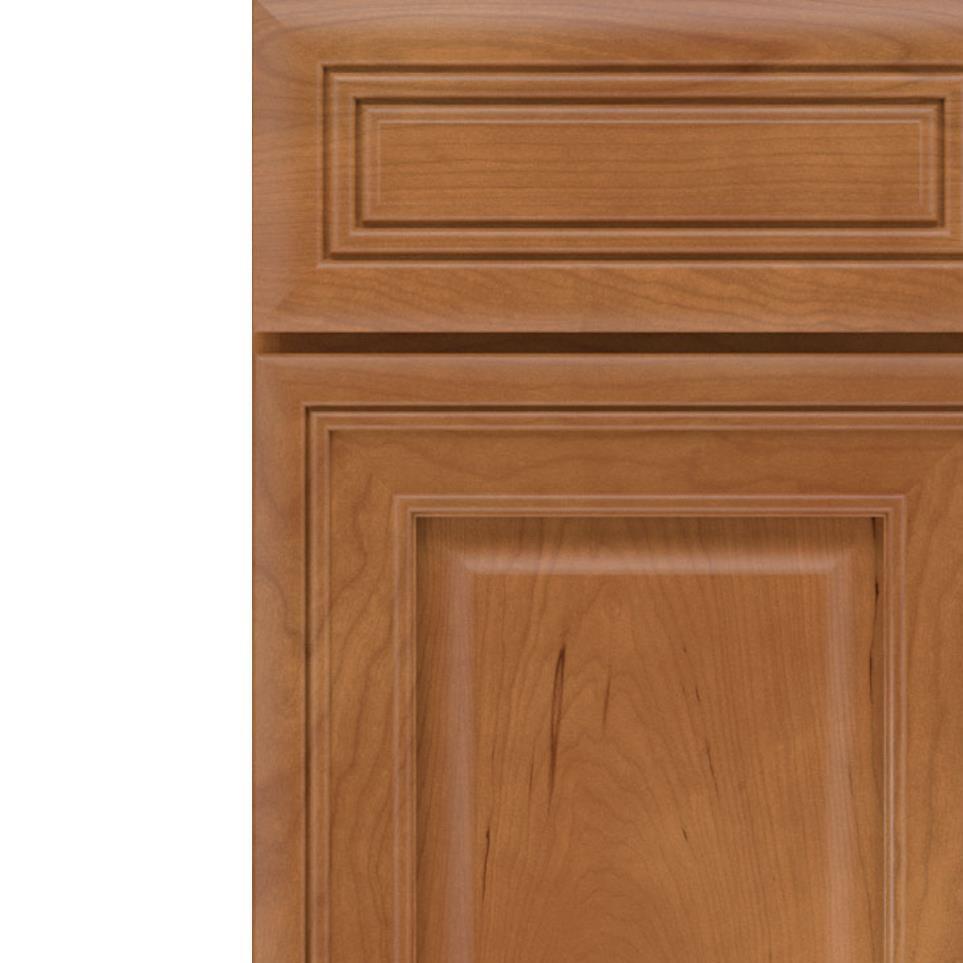 Square Sahara Light Finish Square Cabinets