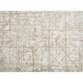 Woven Bronze White Carpet