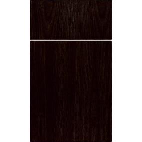 Slab Cappuccino Dark Finish Slab Cabinets