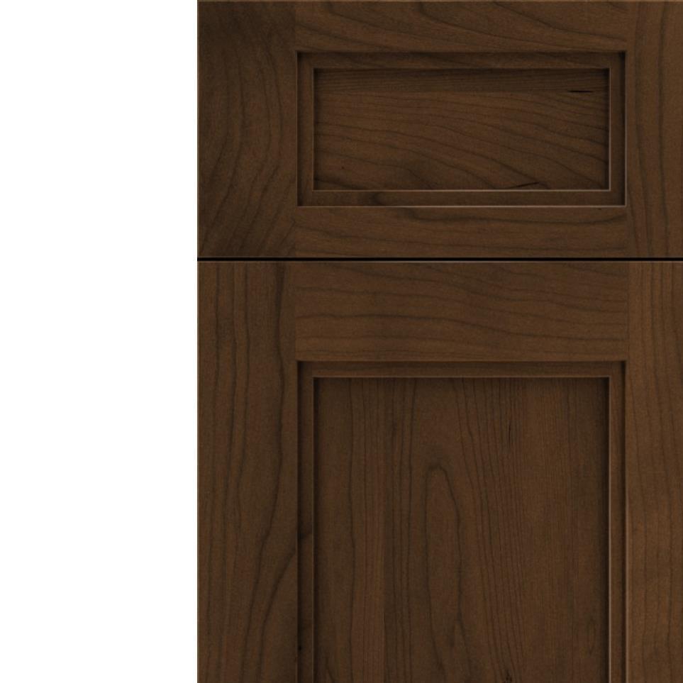 5 Piece Sienna Medium Finish 5 Piece Cabinets