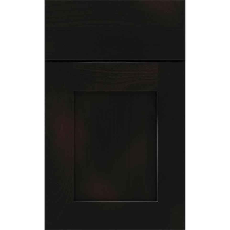 Square Chocolate Dark Finish Square Cabinets