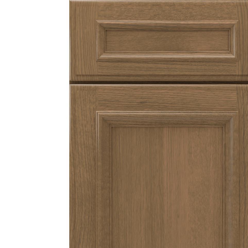 5 Piece Buckskin Medium Finish 5 Piece Cabinets