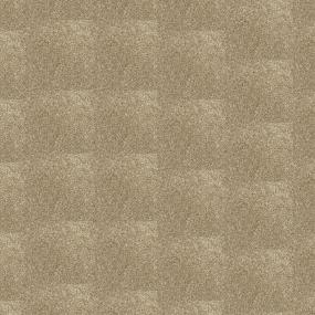 Textured Saxony Cobble Path Brown Carpet